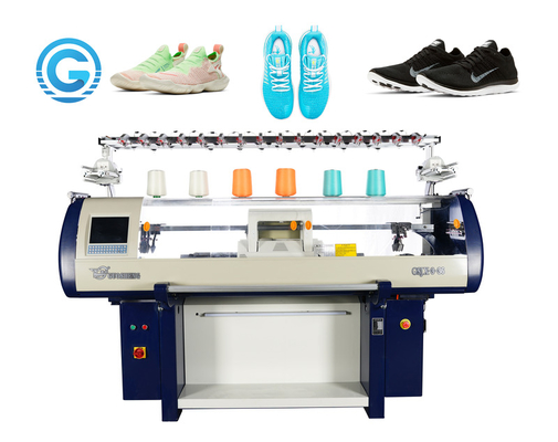 jacquard ανώτερη ύφανση μηχανών πλεξίματος παπουτσιών vamp